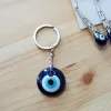 SIYAO Accessories: Devil's Eye, Evil Eye Keychain, Glass, Handcrafted Blue Eye Jewelry, Keychain Pendant, accessories Factory Direct sales, Online hot sales, wholesale in stock Specification image